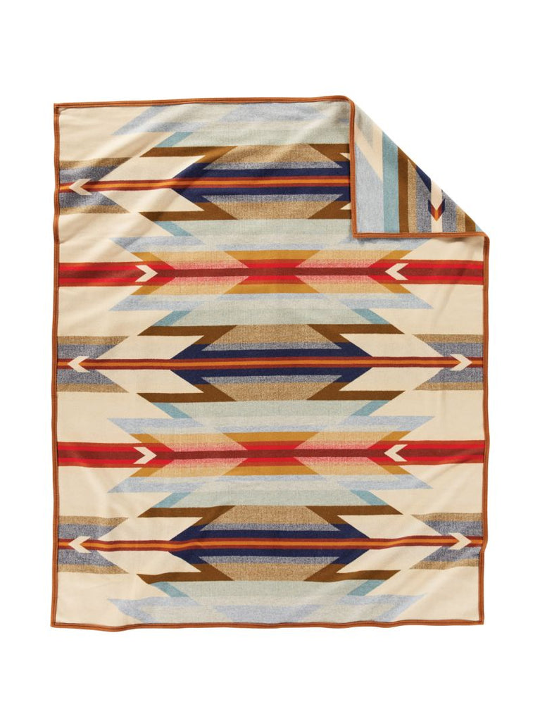 Neutral Wyeth Trail Blanket