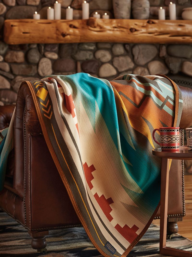 X Nike Orange N7 Seven Generations Blanket