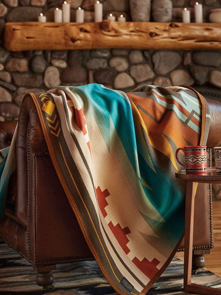 X Nike Orange N7 Seven Generations Blanket