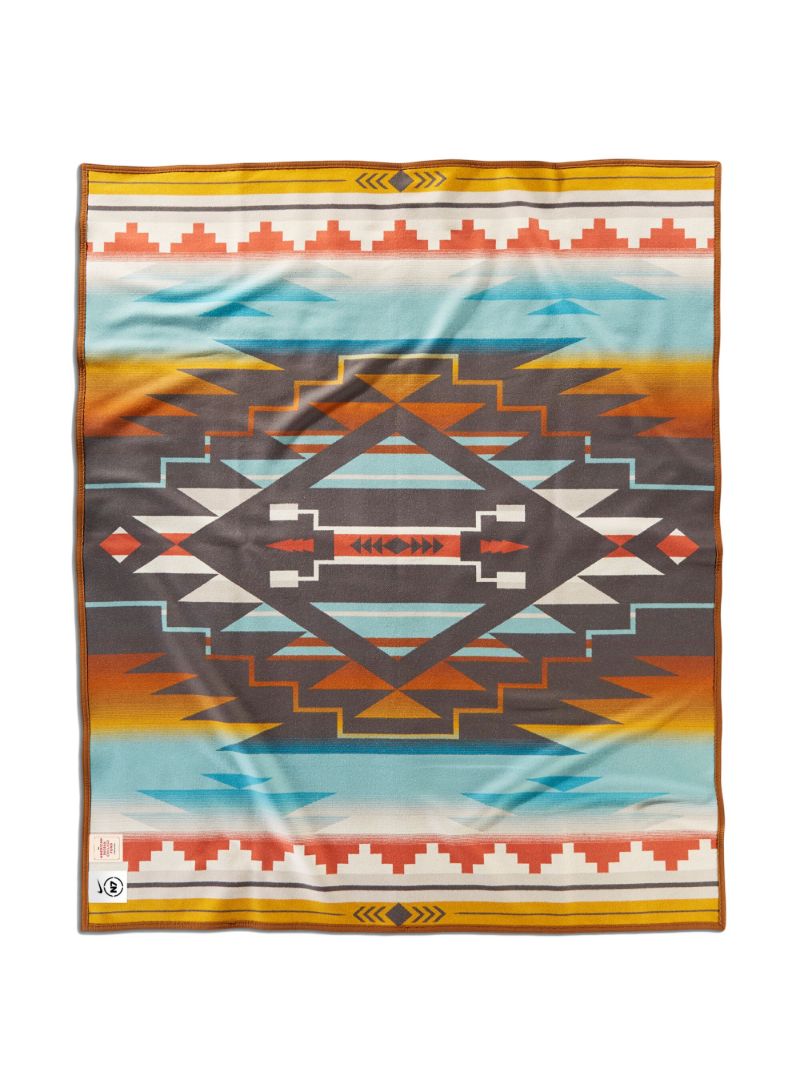 X Nike Orange N7 Seven Generations Blanket