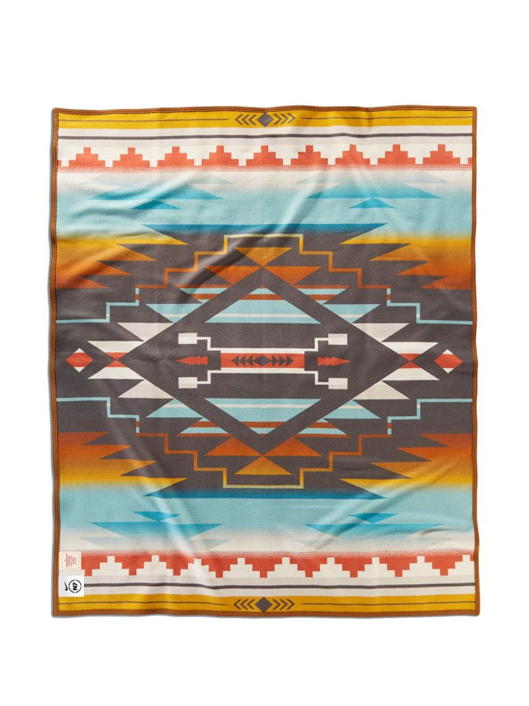 X Nike Orange N7 Seven Generations Blanket