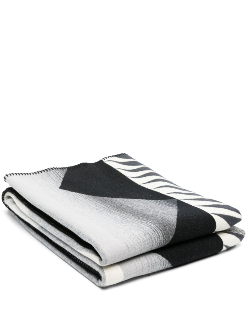 Black Nike N7 Jacquard Wool Blanket