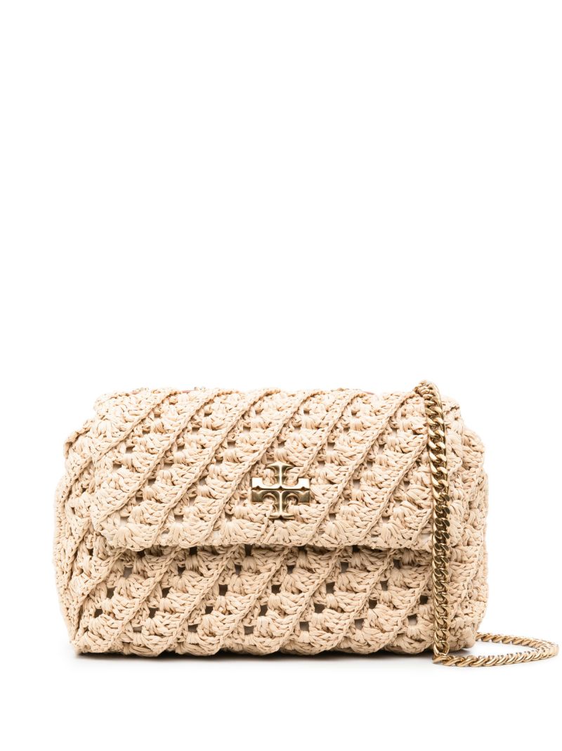 Neutral Kira Small Crochet Shoulder Bag