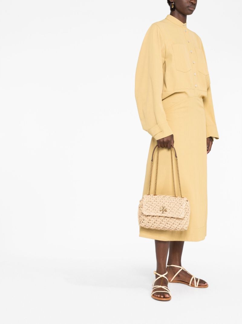 Neutral Kira Small Crochet Shoulder Bag
