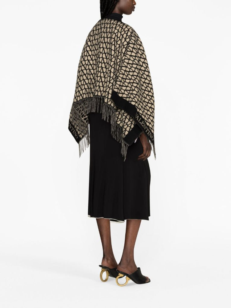 Neutral Toile Iconographe Fringed Cape