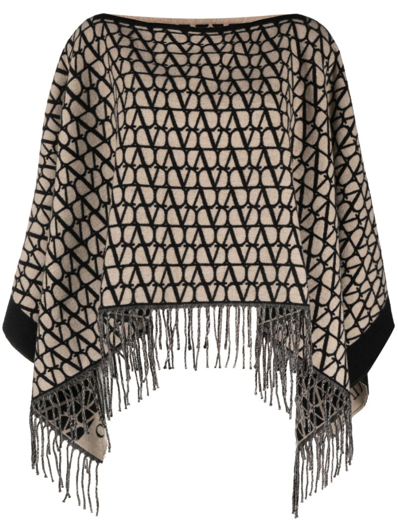 Neutral Toile Iconographe Fringed Cape