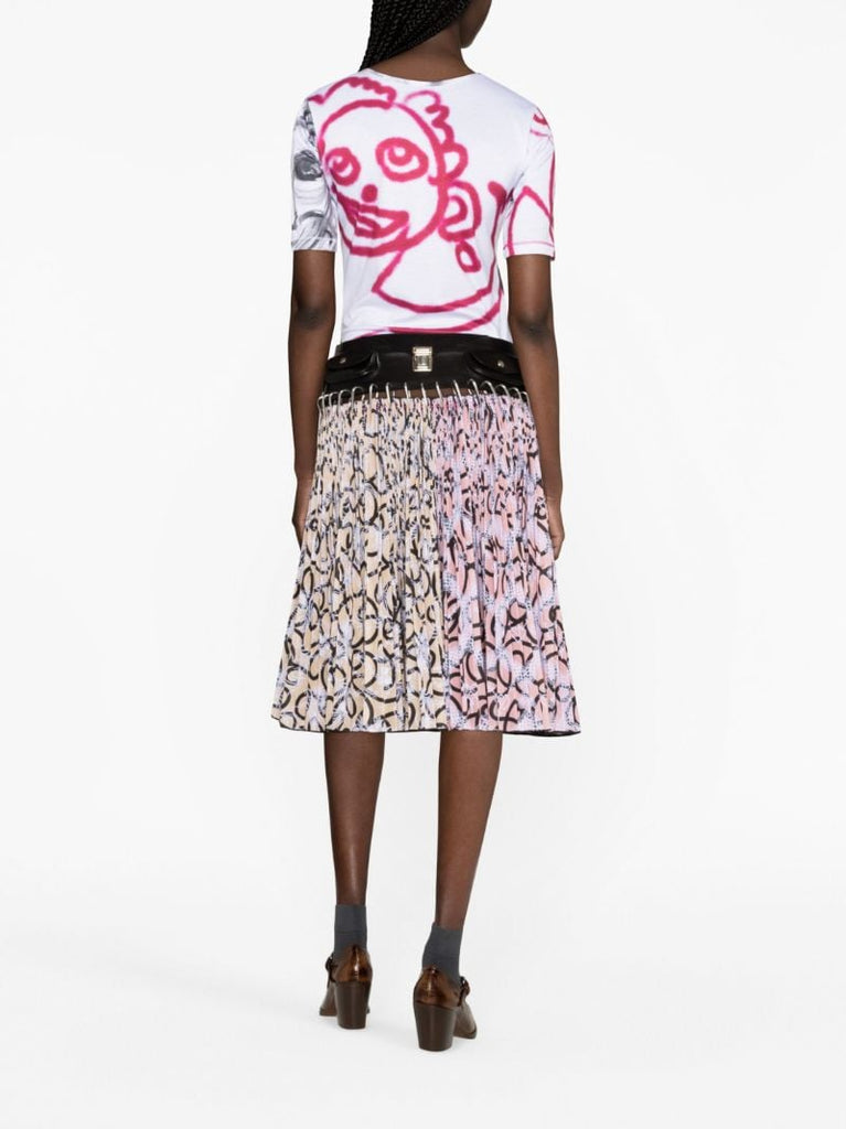 White Drawing 101 T-shirt