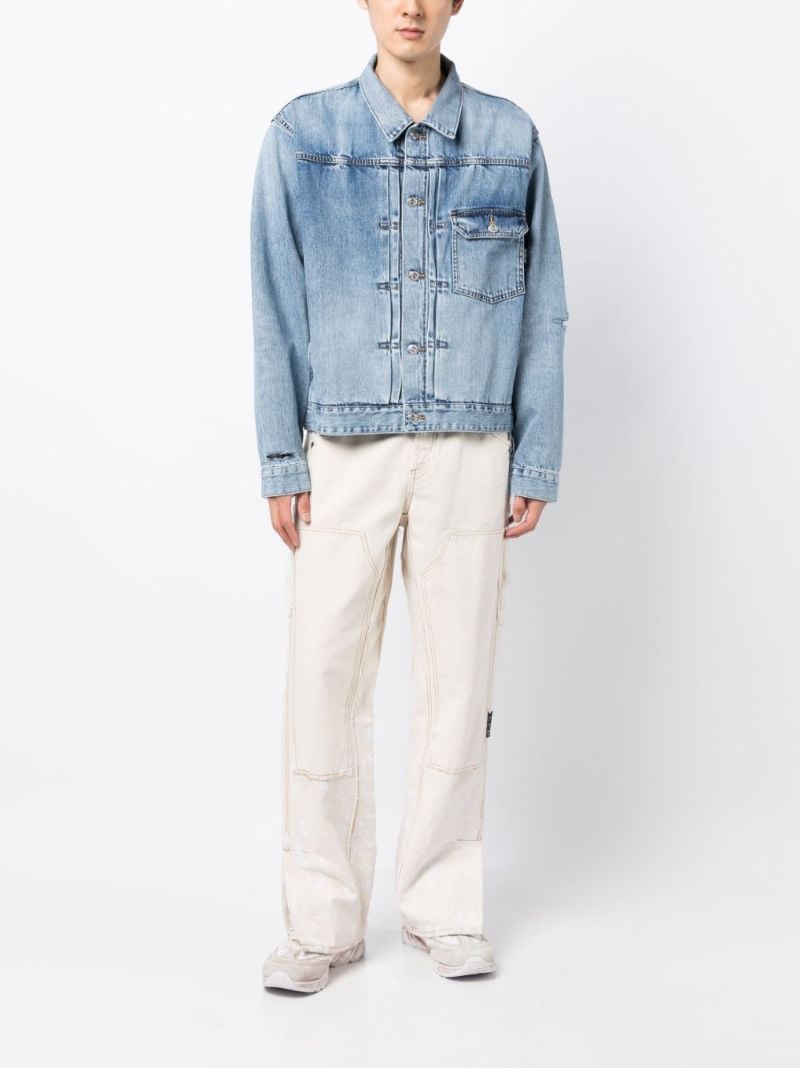 Blue Button-up Denim Jacket