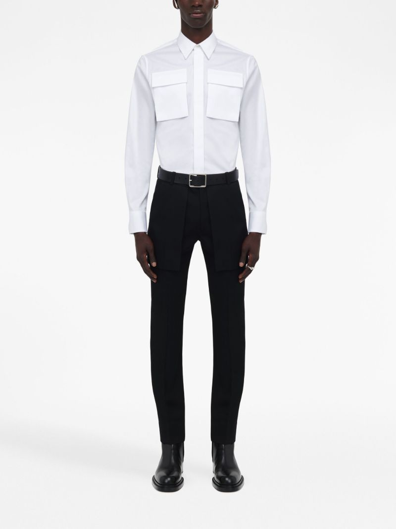 White Long Sleeve Shirt
