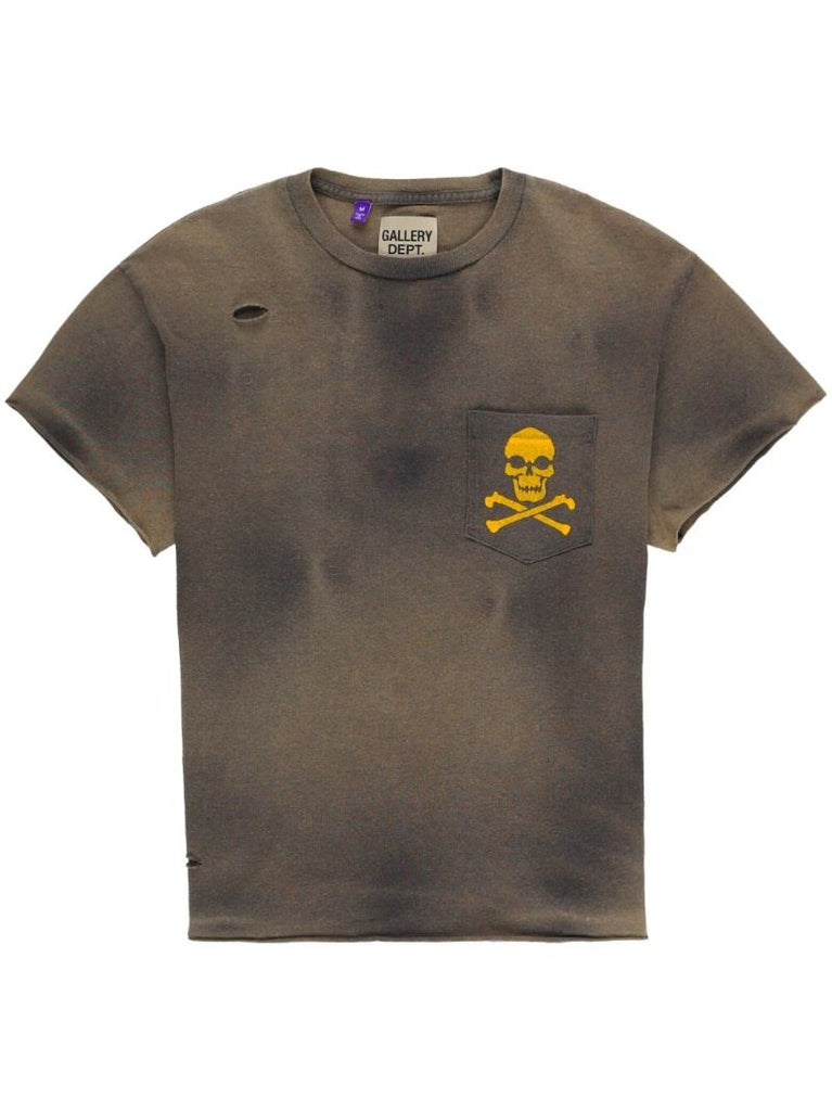 Grey Graphic Print T-shirt