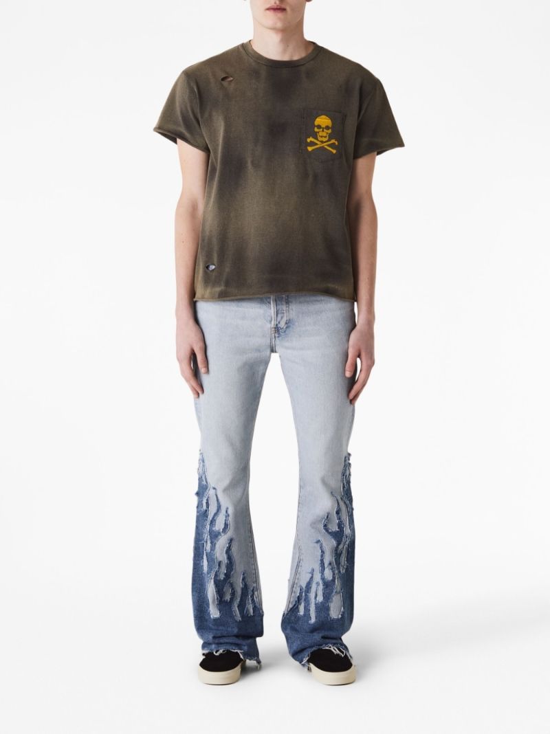Grey Graphic Print T-shirt