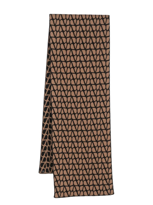 Neutral Toile Iconographe Cashmere Scarf