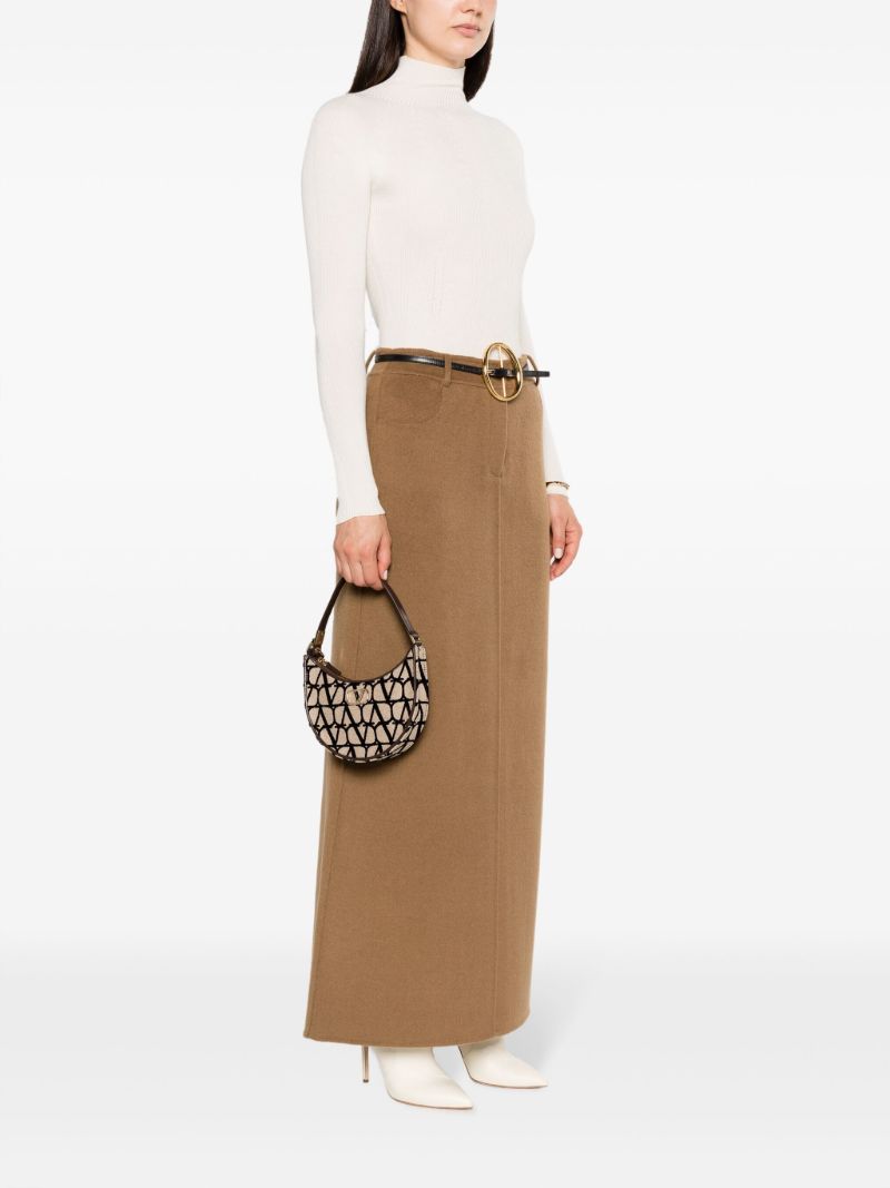 Neutral Vlogo Mini Tote Bag