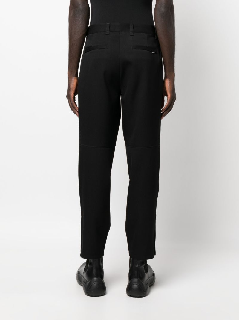 Black Biker Trousers