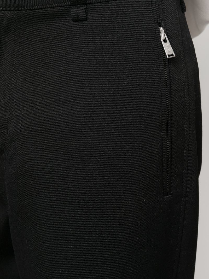 Black Biker Trousers