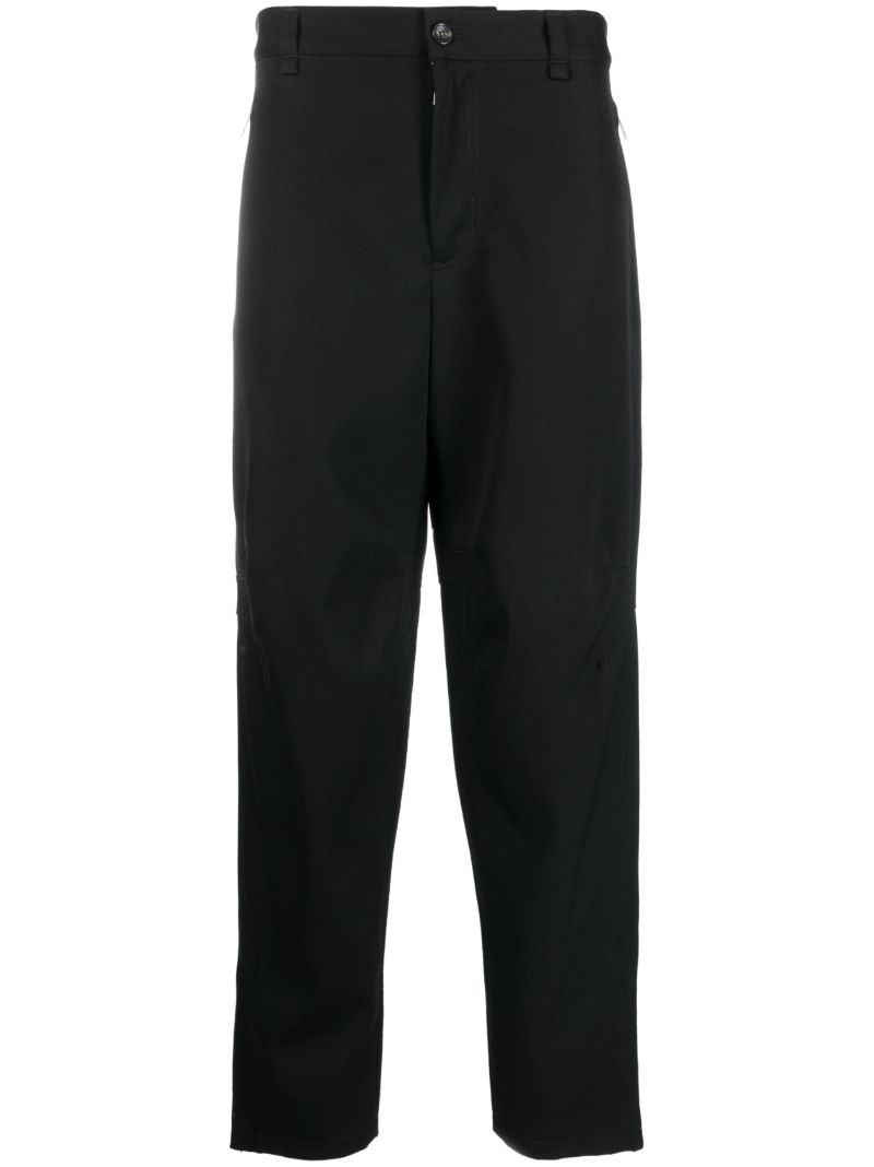 Black Biker Trousers