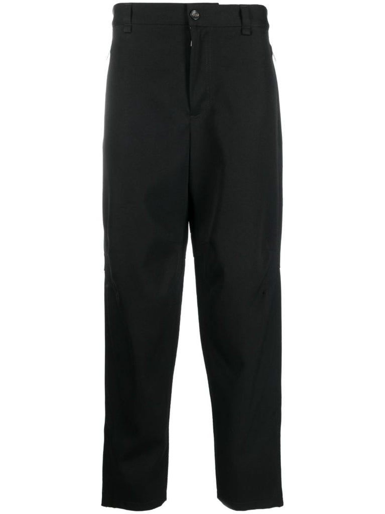 Black Biker Trousers
