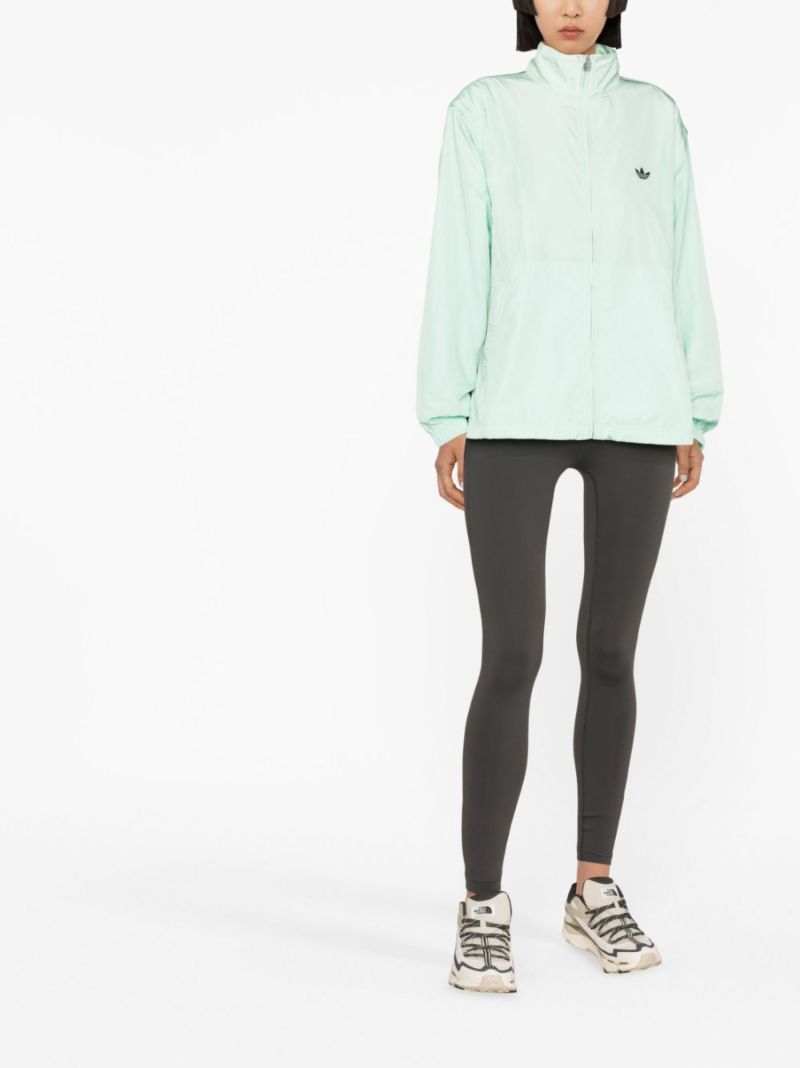 X Wales Bonner Green Adicolor Lock Up Jacket