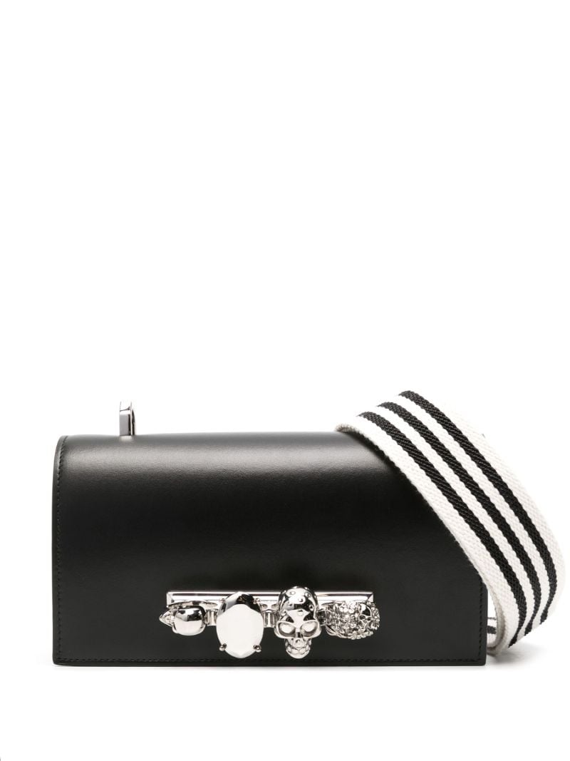 Black Knuckleduster Messenger Bag