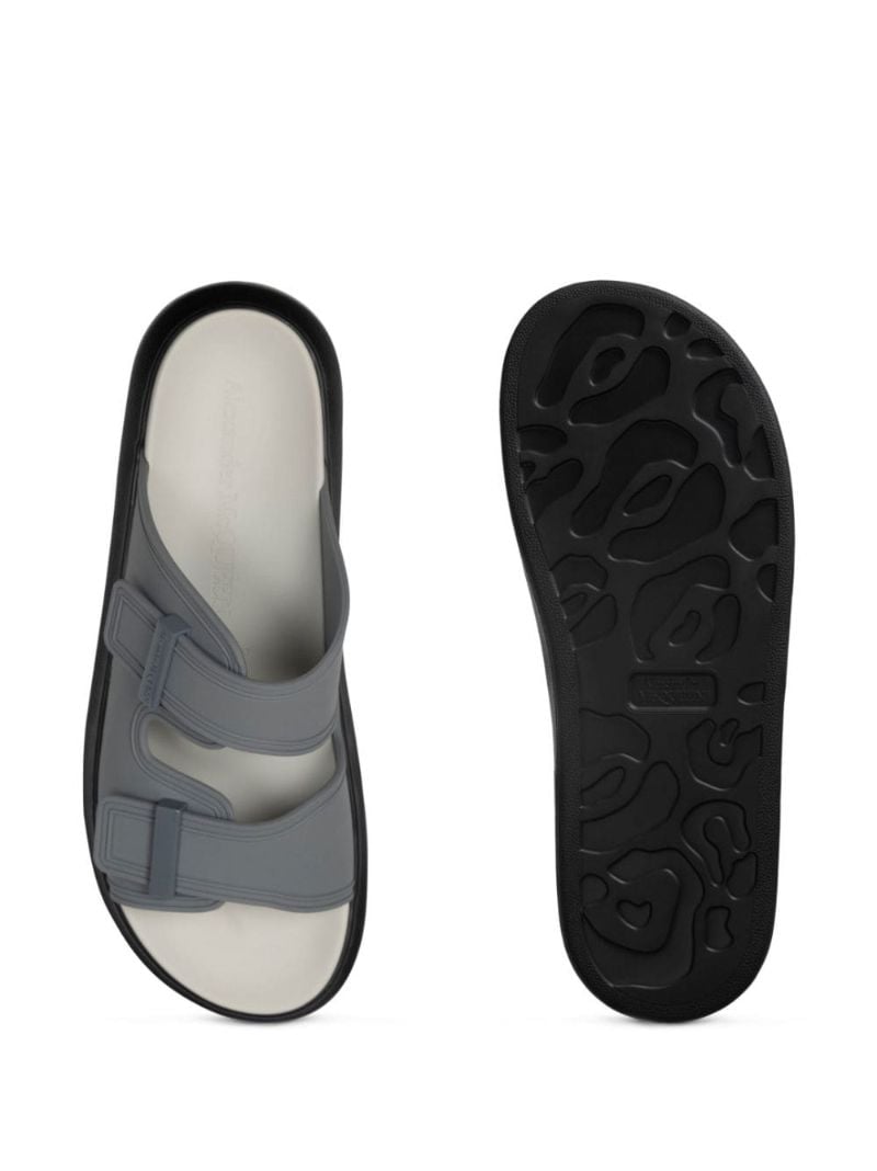 Grey Hybdrid Slide-buckled Slides