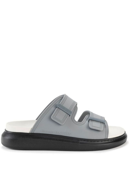 Grey Hybdrid Slide-buckled Slides