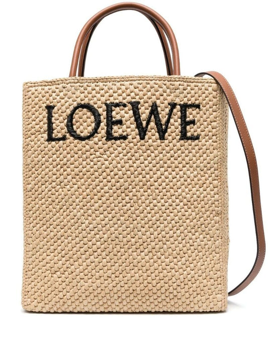 Beige Standard A4 Tote Bag