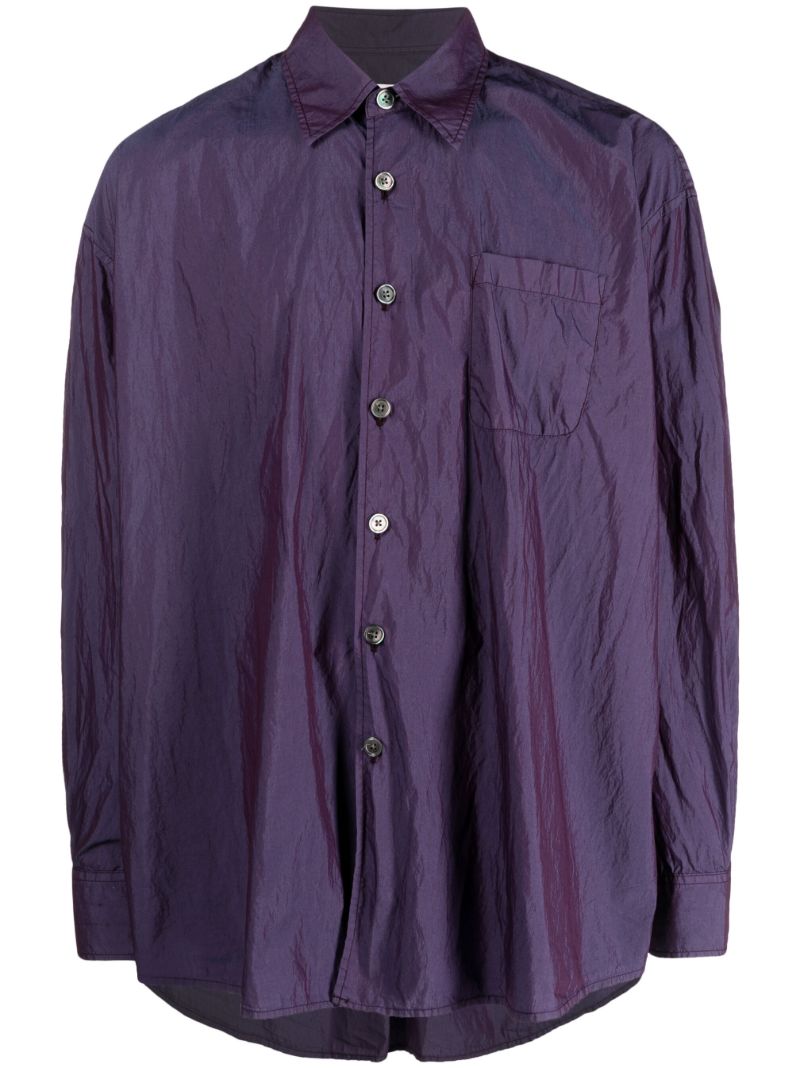 Purple Borrowed Solaro-effect Shirt