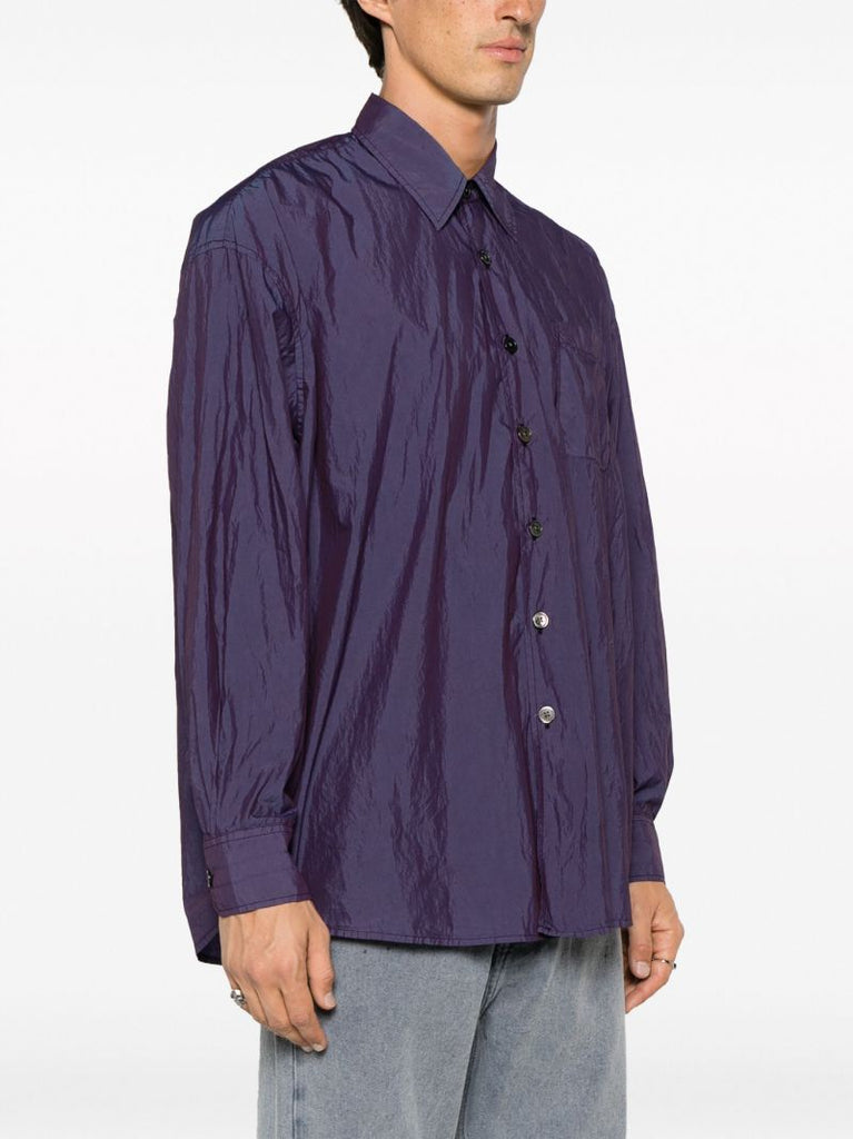 Purple Borrowed Solaro-effect Shirt