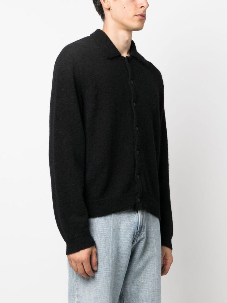 Black Button-up Cardigan