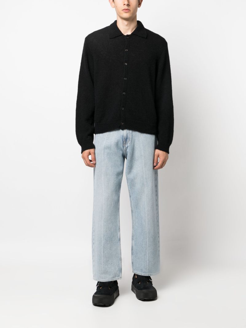 Black Button-up Cardigan