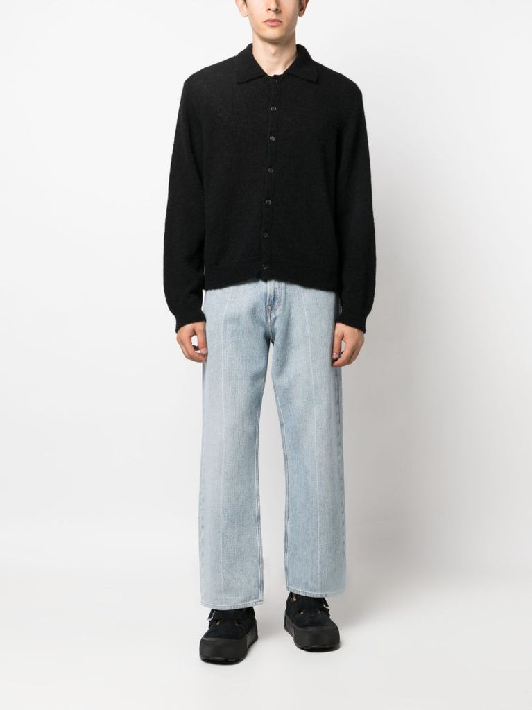Black Button-up Cardigan