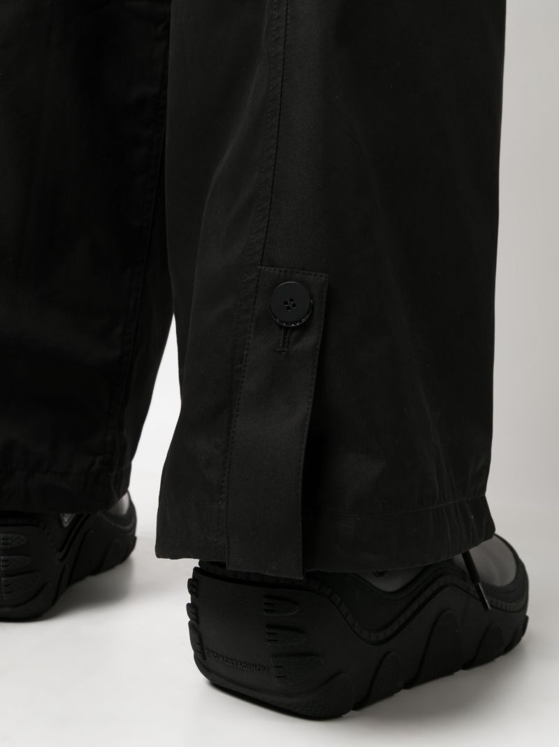 Black Meno Wide-leg Trousers