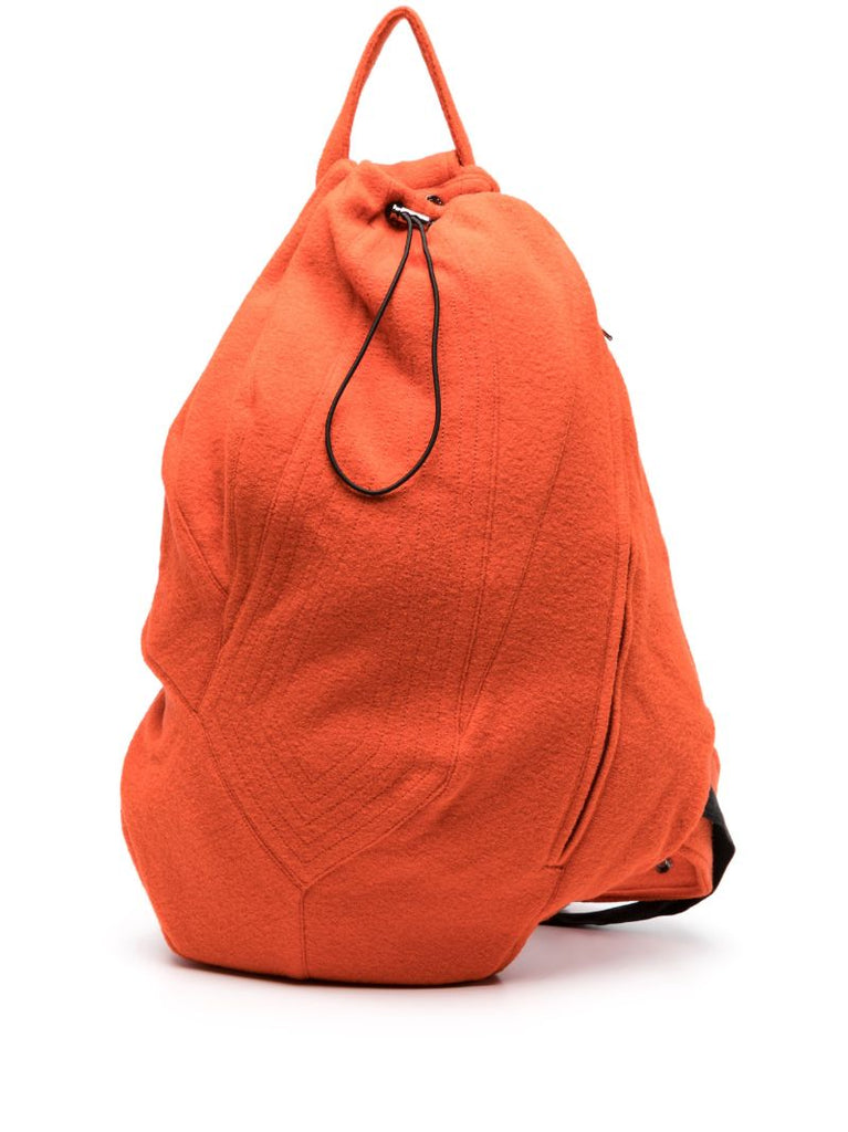 Orange Solo Virgin Wool Backpack