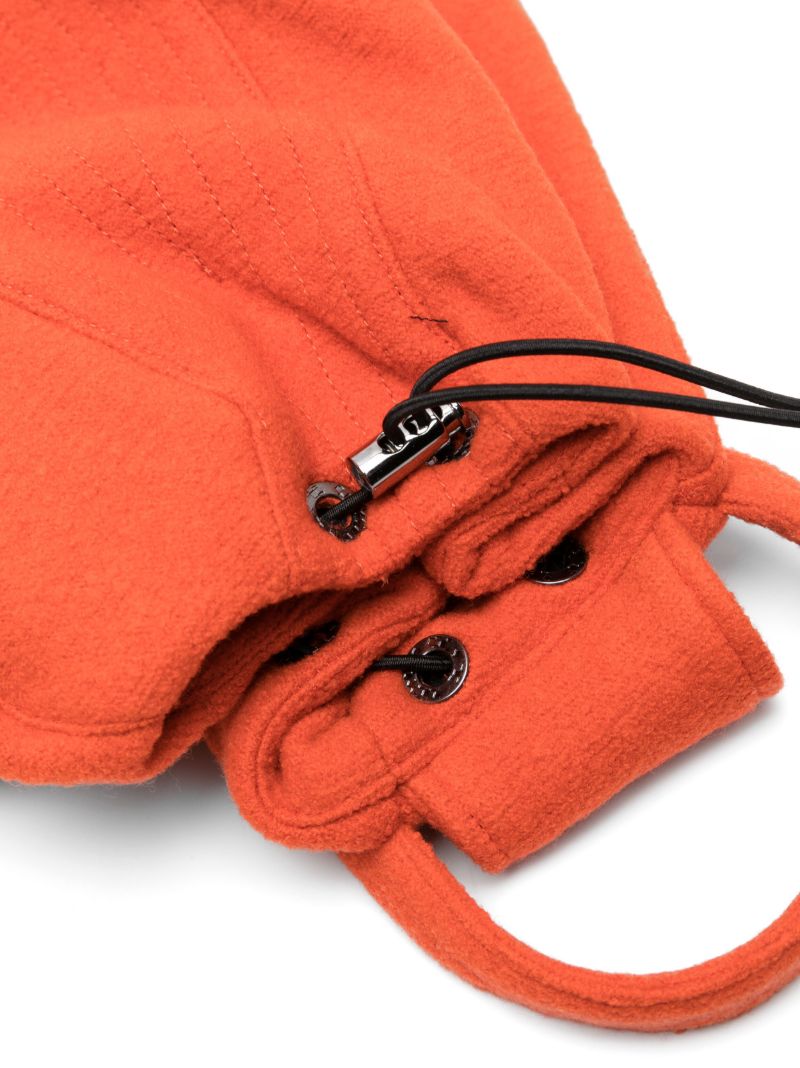 Orange Solo Virgin Wool Backpack