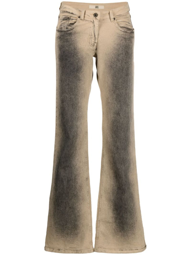 Neutral Alice Wide-leg Jeans