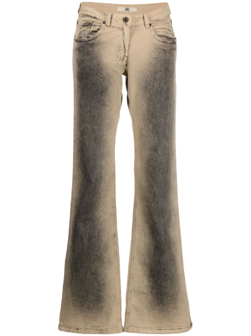 Neutral Alice Wide-leg Jeans