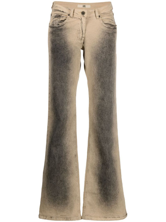 Neutral Alice Wide-leg Jeans