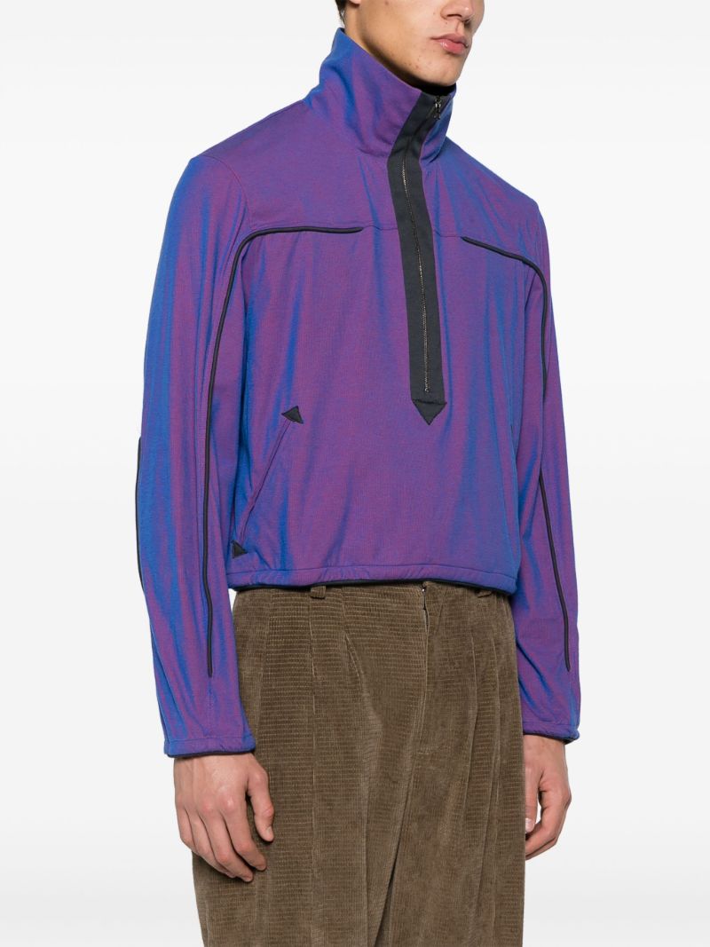 Purple Agathon Pullover Top