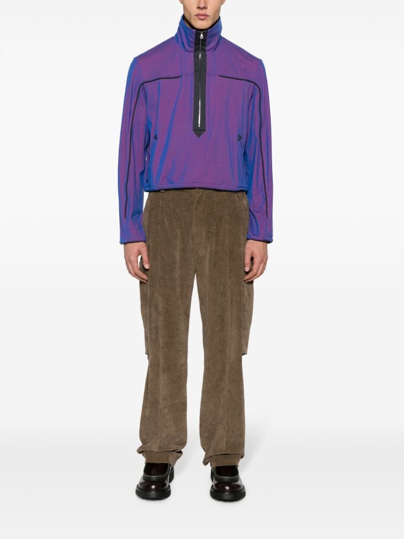 Purple Agathon Pullover Top