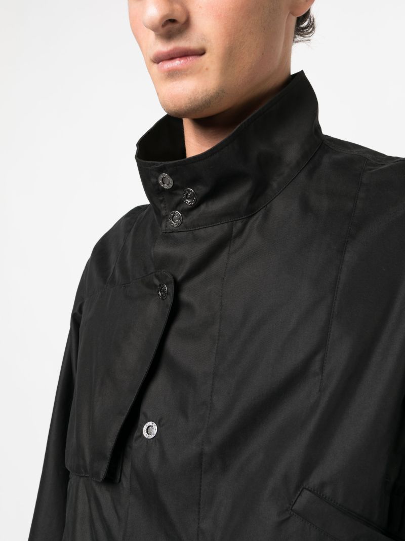 Black Meno Cotton-blend Jacket