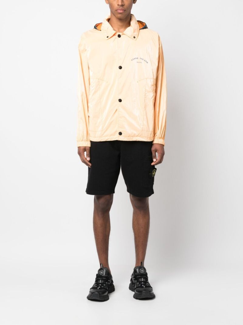 Orange Marina Ripstop Prismatico Jacket