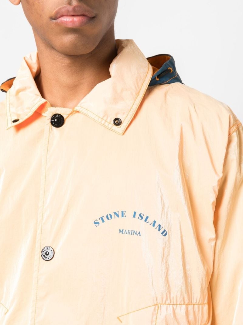 Orange Marina Ripstop Prismatico Jacket