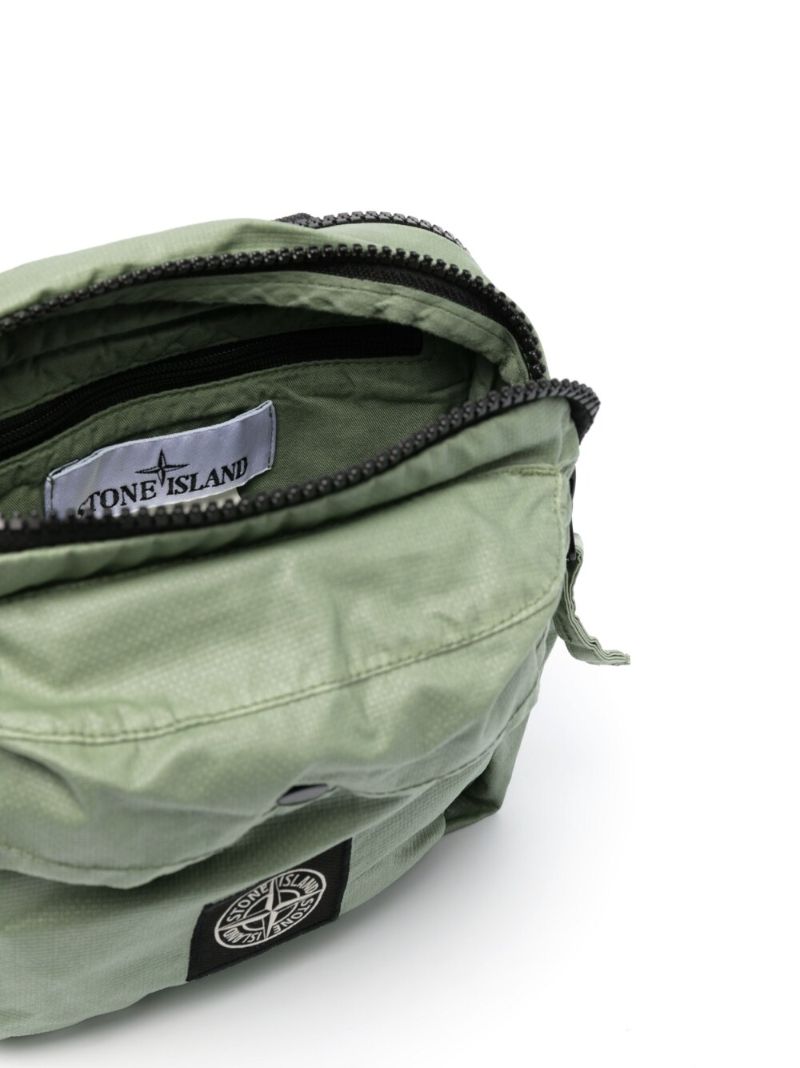 Green Mussola Gommata-tc Messenger Bag