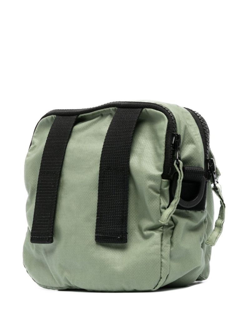 Green Mussola Gommata-tc Messenger Bag