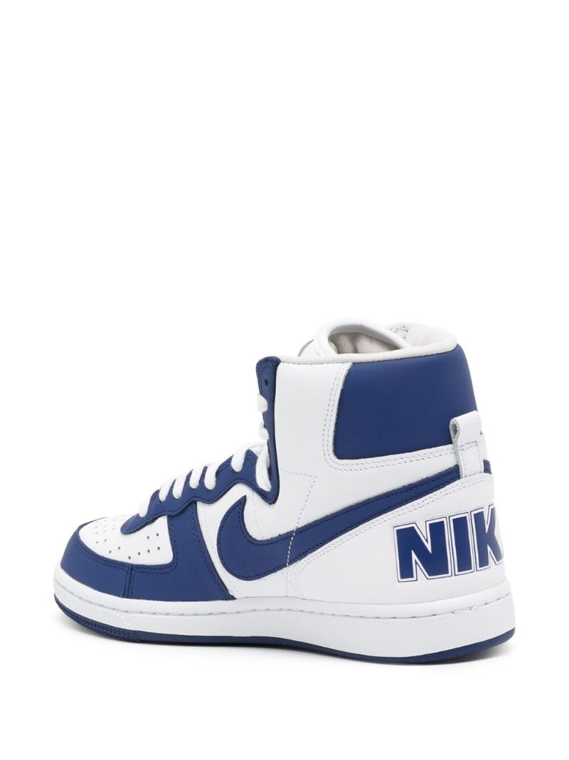 X Nike White Terminator High-top Trainers