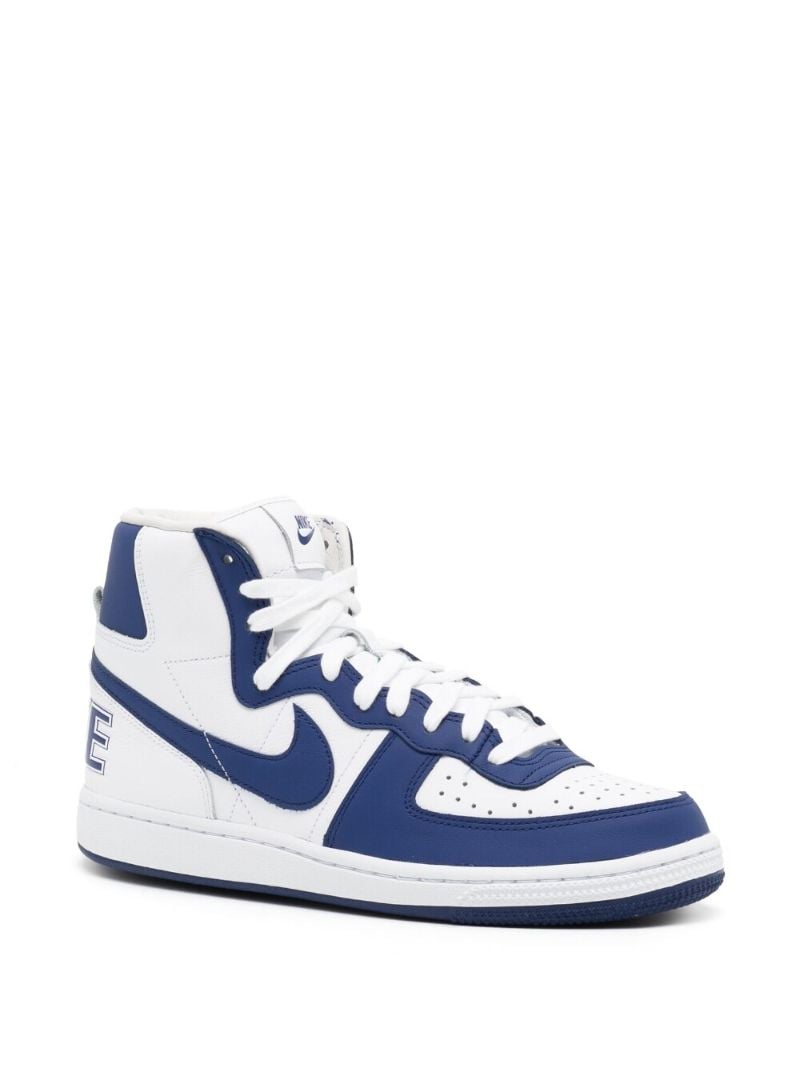 X Nike White Terminator High-top Trainers