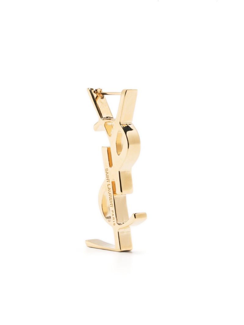 Gold-tone Cassandre Single Drop Earring