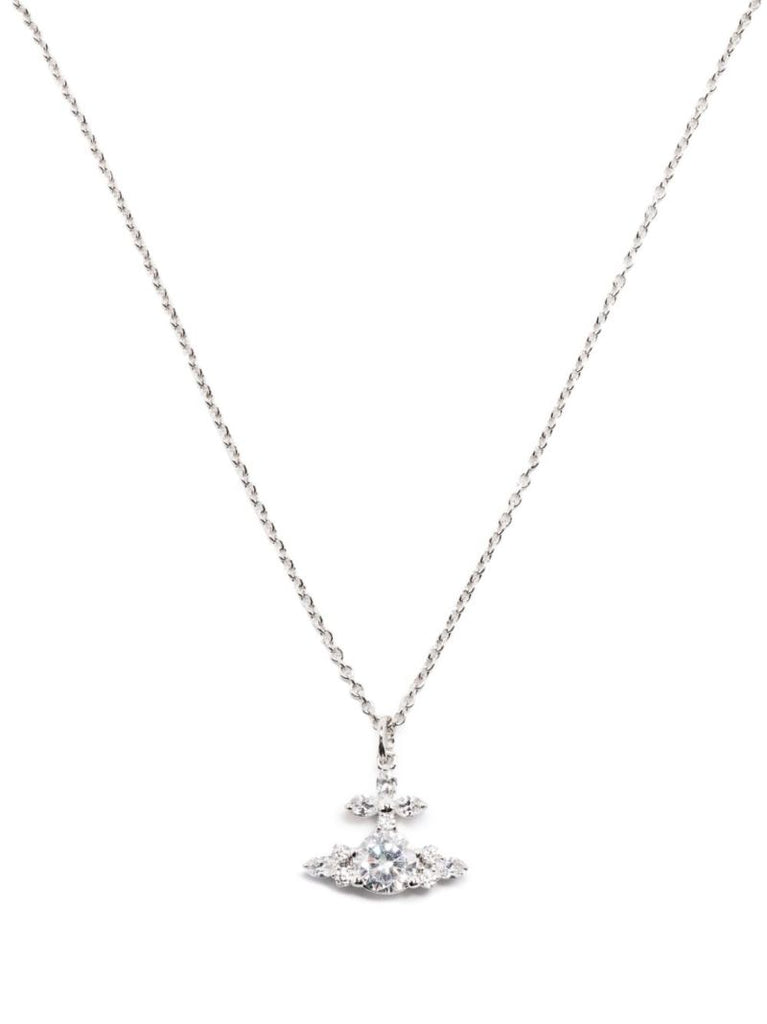 Silver-tone Colette Crystal Necklace