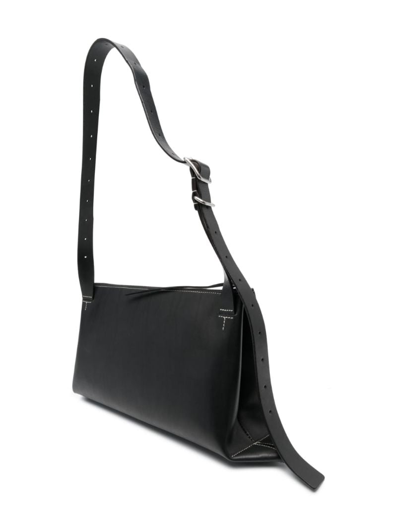 Black Medium Leather Shoulder Bag