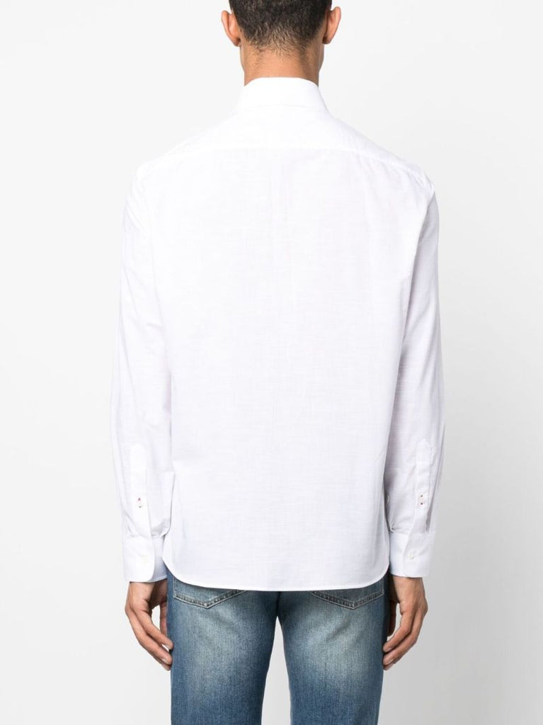 White Button-up Cotton Shirt